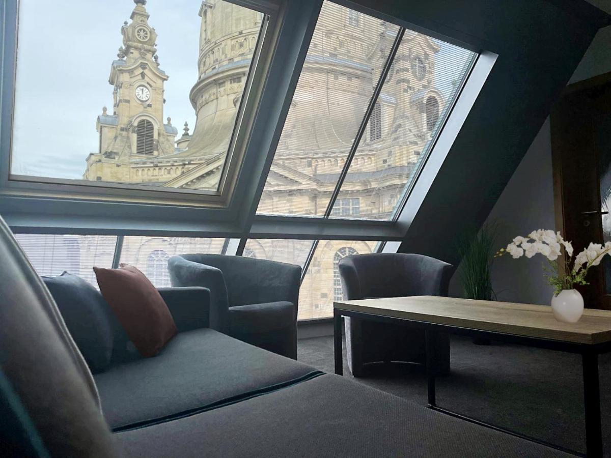 Maisonette-Apartment An Der Frauenkirche Dresden Exteriör bild